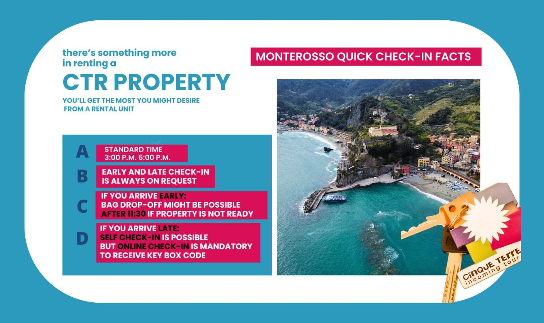 Giaella Sea View Apartment Monterosso al Mare Bagian luar foto